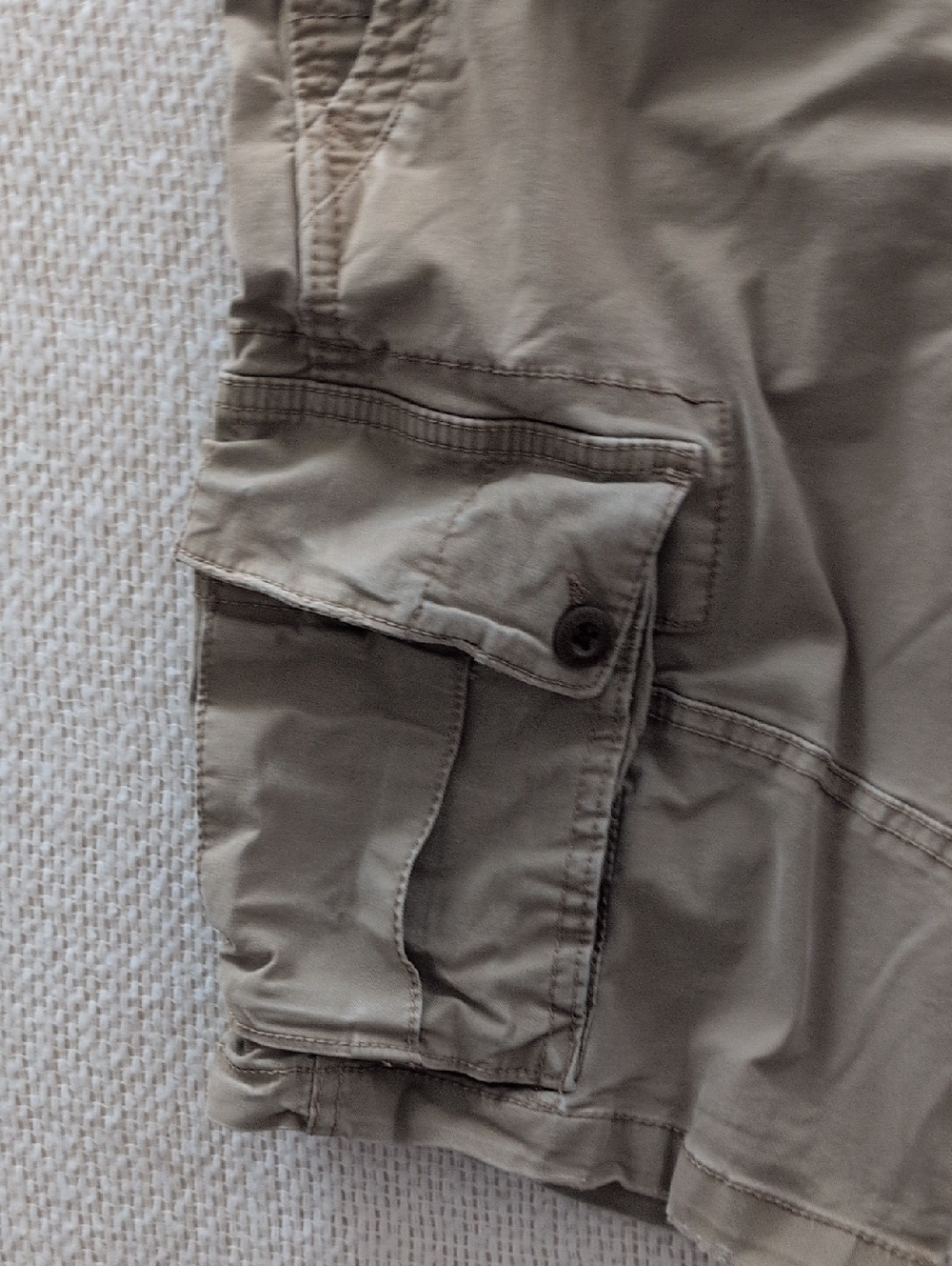 American Eagle Flex Khaki Cargo Shorts Men's 30 Utility Pockets Relaxed Fit - Picture 6 of 16